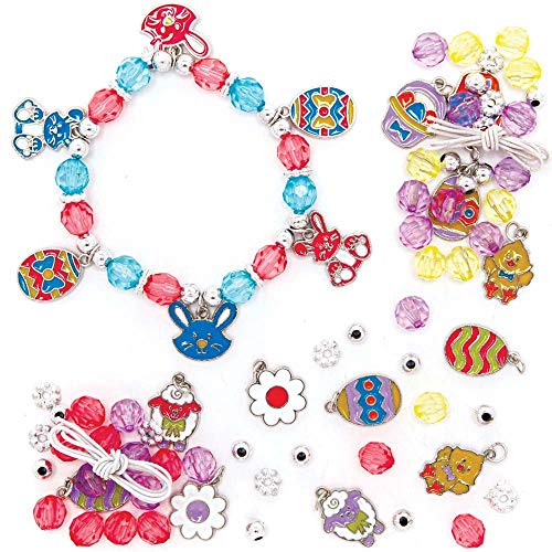 Baker Ross AX616 Oster Bettelarmband Bastelset - 3 Stück, zum Basteln und Dekorieren zur Osterzeit Baker Ross AX616 Oster Bettelarmband Bastelset - 3 Stück, zum Basteln und Dekorieren zur Osterzeit von Baker Ross
