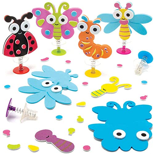 Baker Ross FC719 Käfer Spring Spielzeug Bastelset - 6 Stück, Hüpf Popper für Kinder Party Tüten, kleine Kindergeburtstag Geschenke für Kinder Baker Ross FC719 Käfer Spring Spielzeug Bastelset - 6 Stück, Hüpf Popper für Kinder Party Tüten, kleine Kindergeburtstag Geschenke für Kinder von Baker Ross