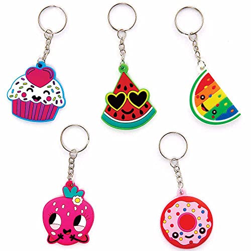 Baker Ross FC951 Süßigkeiten und Früchte Schlüsselanhänger - 10er Pack, Schlüsselanhänger für Kinder, ideal für Partytüten, Nikolaus, Kindergeburtstag Mitgebsel und kleine Geschenke Baker Ross FC951 Süßigkeiten und Früchte Schlüsselanhänger - 10er Pack, Schlüsselanhänger für Kinder, ideal für Partytüten, Nikolaus, Kindergeburtstag Mitgebsel und kleine Geschenke von Baker Ross