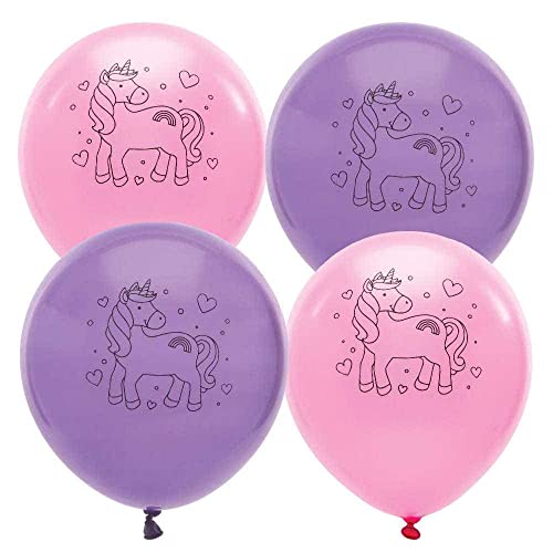 Baker Ross FC977 Regenbogen Einhorn Party Luftballons - 10 Stück, Latexballons für den Kindergeburtstag, Luftballons Baker Ross FC977 Regenbogen Einhorn Party Luftballons - 10 Stück, Latexballons für den Kindergeburtstag, Luftballons von Baker Ross