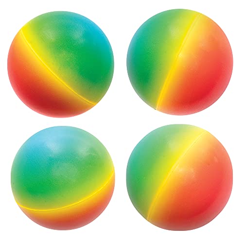 Baker Ross FE300 Regenbogen Squishie - 5er Pack, Anti Stress Ball für Kinder und Erwachsene, Kindergeburtstag Mitgebsel, Kleine Geschenke für Kinder, 60mm von Baker Ross