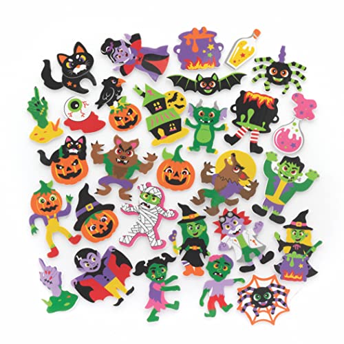 Baker Ross FE734 Halloween Schaumstoff Sticker - 200 Stück, Moosgummi Aufkleber für Kinder zum Basteln, Gestalten und Dekorieren Baker Ross FE734 Halloween Schaumstoff Sticker - 200 Stück, Moosgummi Aufkleber für Kinder zum Basteln, Gestalten und Dekorieren von Baker Ross