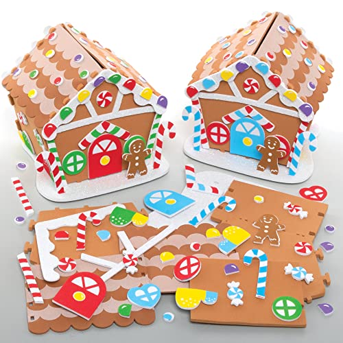 Baker Ross FE937 Lebkuchenhaus Bastelsets - 2er Pack, Weihnachtliches Kinder Kunstset zum Basteln und Gestalten Baker Ross FE937 Lebkuchenhaus Bastelsets - 2er Pack, Weihnachtliches Kinder Kunstset zum Basteln und Gestalten von Baker Ross