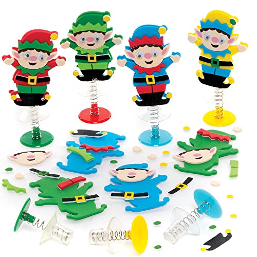 Baker Ross FE963 Elf Hüpfspielzeug Bastelset für Kinder - 8er Pack, Kindergeburtstags Mitgebsel, Kleine Partytüten Geschenke, Kleine Adventskalender Geschenke Baker Ross FE963 Elf Hüpfspielzeug Bastelset für Kinder - 8er Pack, Kindergeburtstags Mitgebsel, Kleine Partytüten Geschenke, Kleine Adventskalender Geschenke von Baker Ross