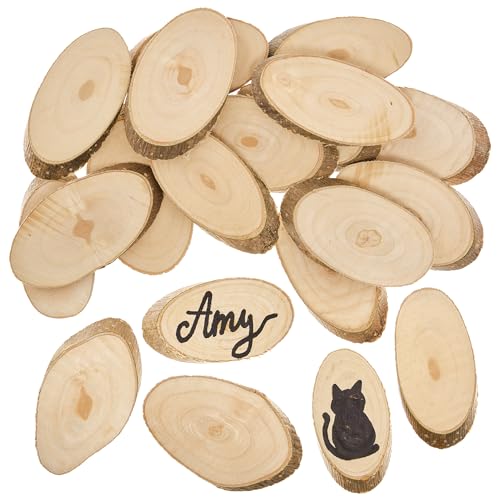 Baker Ross FN257 Große Holzteile - 1er-Pack, Natürliche Holzscheiben zum Bemalen und Dekorieren von Baker Ross