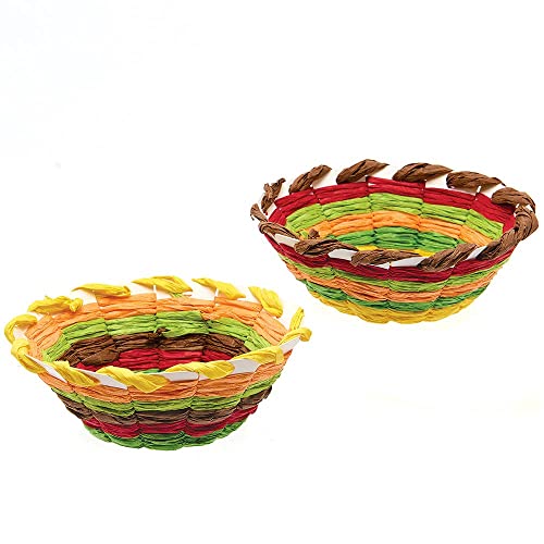 Baker Ross FX142 Flechte Körbe-4er Pack, Körbe Weben, Kleine Herbst Aktivitäten für Kinder Baker Ross FX142 Flechte Körbe-4er Pack, Körbe Weben, Kleine Herbst Aktivitäten für Kinder von Baker Ross