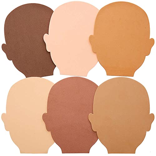 Baker Ross FX245 Hautfarbener Moosgummi Kopf - 30 Stück, Schaumstoff Köpfe in 6 verschiedenen Hauttönen Baker Ross FX245 Hautfarbener Moosgummi Kopf - 30 Stück, Schaumstoff Köpfe in 6 verschiedenen Hauttönen von Baker Ross