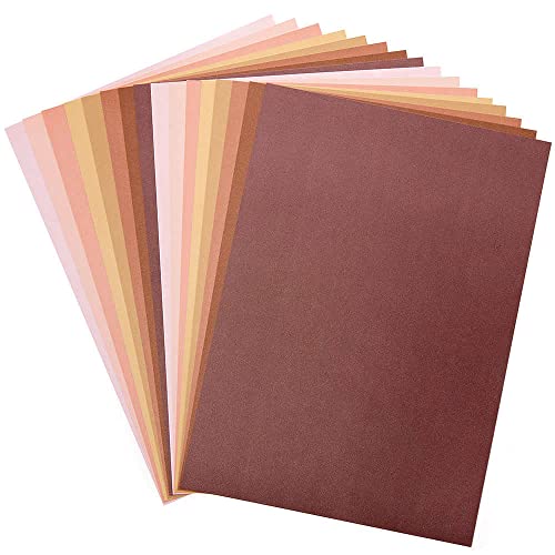 Baker Ross FX273 A4 Bastelkarton in Hauttönen - 56 Blatt, Hautfarbene Karte zum Basteln für Kinder und Erwachsene, Mittel Baker Ross FX273 A4 Bastelkarton in Hauttönen - 56 Blatt, Hautfarbene Karte zum Basteln für Kinder und Erwachsene, Mittel von Baker Ross
