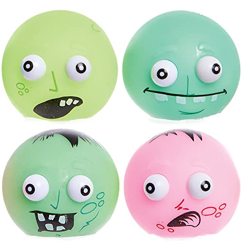 Baker Ross FX420 Zombie Squischie Bälle - 4er Pack, Anti Stress Ball für Kinder und Erwachsene, Kindergeburtstag Mitgebsel, Kleine Geschenke für Kinder Baker Ross FX420 Zombie Squischie Bälle - 4er Pack, Anti Stress Ball für Kinder und Erwachsene, Kindergeburtstag Mitgebsel, Kleine Geschenke für Kinder von Baker Ross