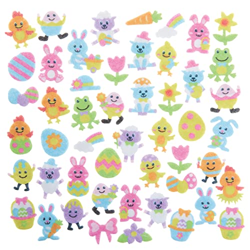 Baker Ross FX536 Oster-Filzsticker - Packung mit 100, Osterdekorationen für Kinder Baker Ross FX536 Oster-Filzsticker - Packung mit 100, Osterdekorationen für Kinder von Baker Ross