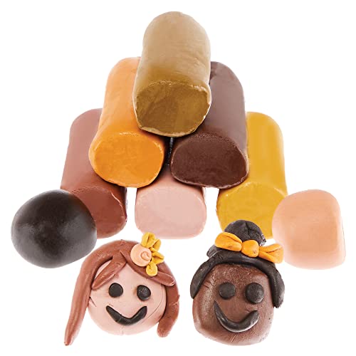 Baker Ross FX825 Hautton-Soft-Modelliermasse - 8er-Packung, lufttrocknende Knete für Kinder Baker Ross FX825 Hautton-Soft-Modelliermasse - 8er-Packung, lufttrocknende Knete für Kinder von Baker Ross