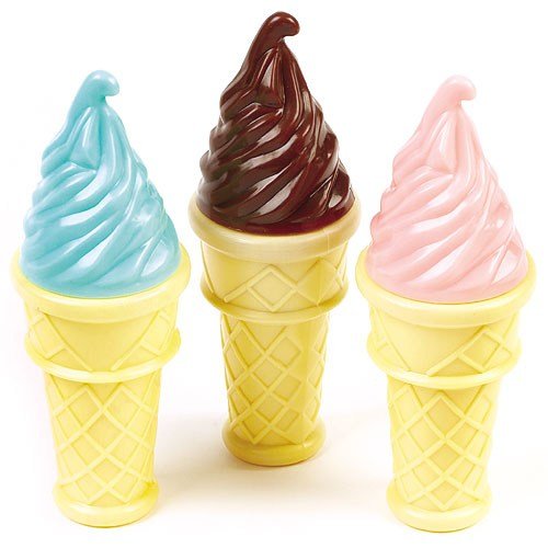Baker Ross Ice Cream Bubbles (12er Pack) Eistüten-geformte Blasen von Baker Ross