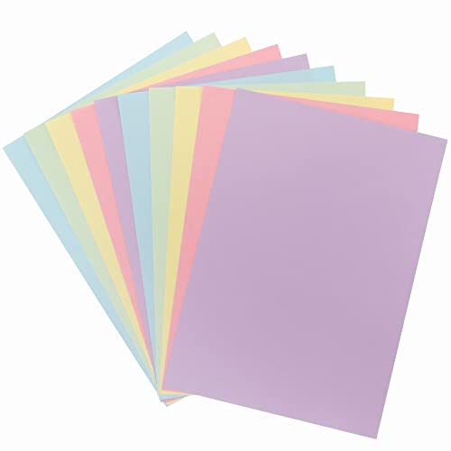 Baker Ross Pastellpapier A4, Pastell-Kraftpapier für Kinder (FC482), 100 Stück von Baker Ross