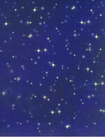 Transparentpapier Sternenhimmel dunkelblau von Baker Ross