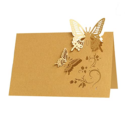 50er-Pack Tischkarten mit Schmetterlingen ausgehöhlt für Hochzeit Namen Tischkarten Perlmuttpapier Tischnummernkarten Grußkarten Hochzeit Geburtstag Party-Dekoration 50er-Pack Tischkarten mit Schmetterlingen ausgehöhlt für Hochzeit Namen Tischkarten Perlmuttpapier Tischnummernkarten Grußkarten Hochzeit Geburtstag Party-Dekoration von BakerMiche