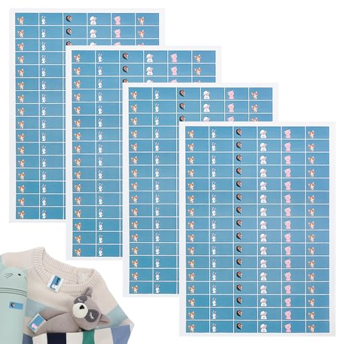 120 Stück Namensaufkleber für Kinder, Blau Wasserfeste Namensaufkleber Cartoon Tiere Personalisiert Universal-Aufkleber für Schule und Kindergarten 120 Stück Namensaufkleber für Kinder, Blau Wasserfeste Namensaufkleber Cartoon Tiere Personalisiert Universal-Aufkleber für Schule und Kindergarten von Bakiauli