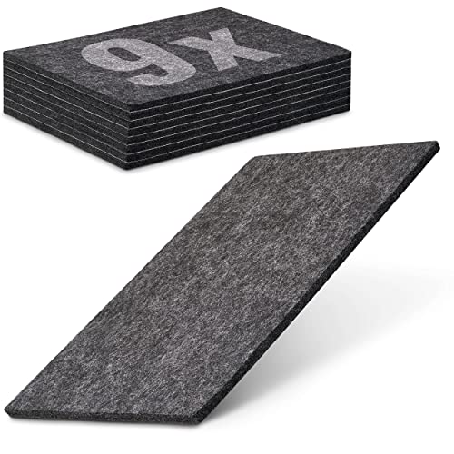 Balinco Filzgleiter Selbstklebend, Filzmatte zum Zuschneiden, Stuhlgleiter, Kratzschutz, Möbelgleiter für schwere Möbel, Dämmmatte, 20x15cm, Dicke 5mm, 9er Set Balinco Filzgleiter Selbstklebend, Filzmatte zum Zuschneiden, Stuhlgleiter, Kratzschutz, Möbelgleiter für schwere Möbel, Dämmmatte, 20x15cm, Dicke 5mm, 9er Set von Balinco
