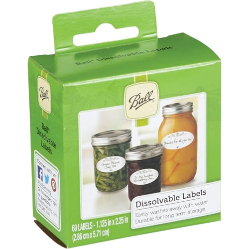 Ball Einmach-Etiketten, auflösbar, je 60 Etiketten Ball Einmach-Etiketten, auflösbar, je 60 Etiketten von Ball