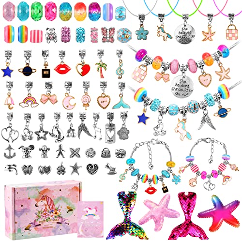 Ballery Charm Armband Kit, Mädchen Geschenke 6-13 Jahre,Armbänder Selber Machen Kinder Charm Armband Mädchen Set, DIY Schmuck Basteln Weihnachten Geschenk Mädchen Geschenke Ballery Charm Armband Kit, Mädchen Geschenke 6-13 Jahre,Armbänder Selber Machen Kinder Charm Armband Mädchen Set, DIY Schmuck Basteln Weihnachten Geschenk Mädchen Geschenke von Ballery
