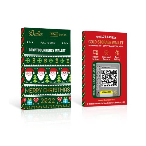 Ballet 2022 Holiday Collection Set (2 Pack) - Special Edition - Physical Crypto Wallet, Managing Your Crypto Assets, NFTS, Coins, The Easiest Cryptocurrency Cold Storage Wallet von Ballet