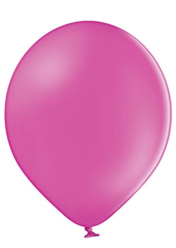Ballonheld 50 große Premium Luftballons 100% Bio, Freie Farbwahl 40 Farben 27cm Durchmesser, heliumgeeignet, für Party, Geburtstag, Feiern (pink) von Ballonheld