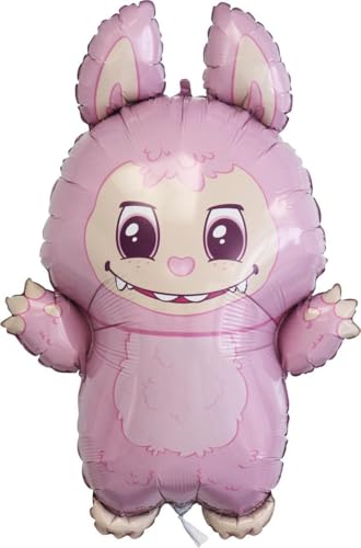 Folienballon Bad Bunny pink neu – 45 x 67 cm Folienballon Party Dekoration von Ballonim