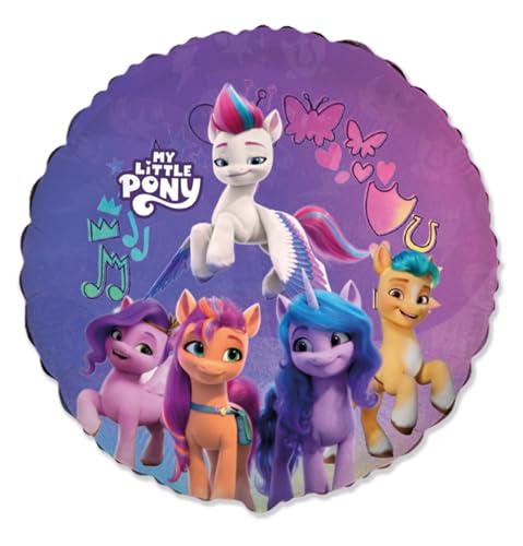 Pony und Einhorn Rund neu 46 cm Folienballon Party Dekoration Pony und Einhorn Rund neu 46 cm Folienballon Party Dekoration von Ballonim