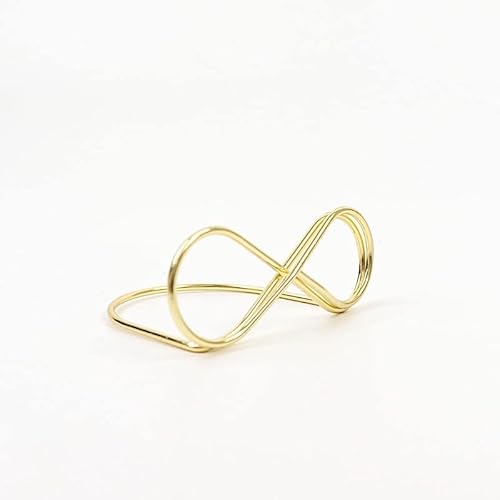 Balsa Circle Tischnummernhalter, Metall, 7,6 cm, goldfarben, 10 Stück von Balsa Circle