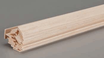 Balsaholz, 1/16 x 3/4 x 91,4 cm (10 Stück). Menge ist in Klammern im Titel aufgeführt von Balsa Wood Shop