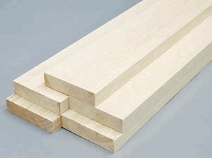 Balsaholz, 1,9 x 10,2 x 91,4 cm (1) – Menge ist in Klammern im Titel angegeben von Balsa Wood Shop