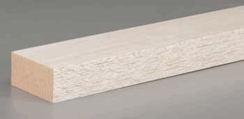 Balsaholz, 2,5 x 5,1 x 91,4 cm (1) – Menge ist in Klammern im Titel angegeben von Balsa Wood Shop