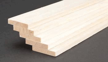 Balsaholz 1/2 x 2 x 36 (2) – Menge ist in Klammern im Titel angegeben von Balsa Wood Shop