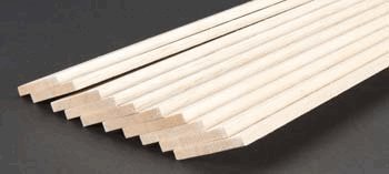 Balsaholz 1/4 x 2 x 36 (5) – Menge ist in Klammern im Titel angegeben von Balsa Wood Shop