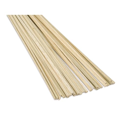 Balsaholz 1/8 x 1/4 x 36 (15) – Menge ist in Klammern im Titel angegeben von Balsa Wood Shop