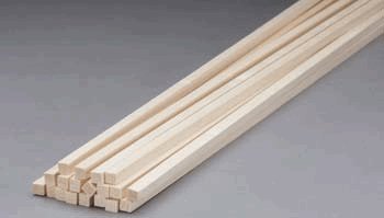Fichte 1/4 x 1/4 x 91,4 cm (8) von Balsa Wood Shop