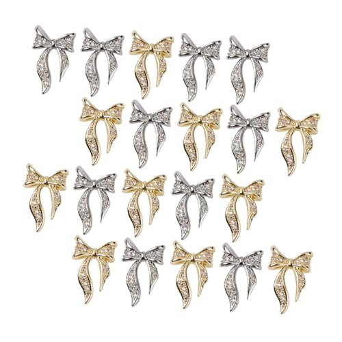 Baluue 100 Stück Nagelkunst Strasssteine Schleifen Nail Art Patches Selbstklebend Glitzernde Maniküre Dekoration für DIY Nail Art Zubehör Frauen Mädchen Baluue 100 Stück Nagelkunst Strasssteine Schleifen Nail Art Patches Selbstklebend Glitzernde Maniküre Dekoration für DIY Nail Art Zubehör Frauen Mädchen von Baluue