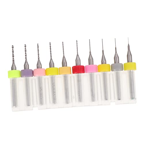 Baluue 10stücke Teiliges Spiralbohrer-set Aus Hartmetall Für Präzises Bohren Für -projekte Und Metallbearbeitung Einfache Anwendung Und Hohe Effizienz von Baluue