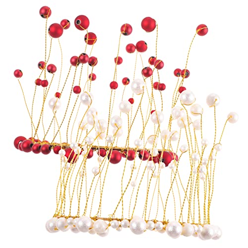 Baluue 2 Stück Tiara Glücklich Geburtstagstorte Topper Erste Junge Party Niedliche Dessert Nimmt Kuchen -topper Aus Krone Cupcake Topper Kuchen Krone Kuchen -topper Für Frauen Perle von Baluue