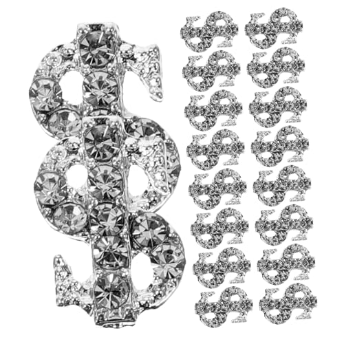 Baluue 20 Stück Teiliges Nail Art Charms Symbol Nageldekorationen Silberfarbene Stabile Maniküre Zubehör für Frauen DIY Kleine Glänzende Zeichen für Kreative Nagelgestaltung Baluue 20 Stück Teiliges Nail Art Charms Symbol Nageldekorationen Silberfarbene Stabile Maniküre Zubehör für Frauen DIY Kleine Glänzende Zeichen für Kreative Nagelgestaltung von Baluue