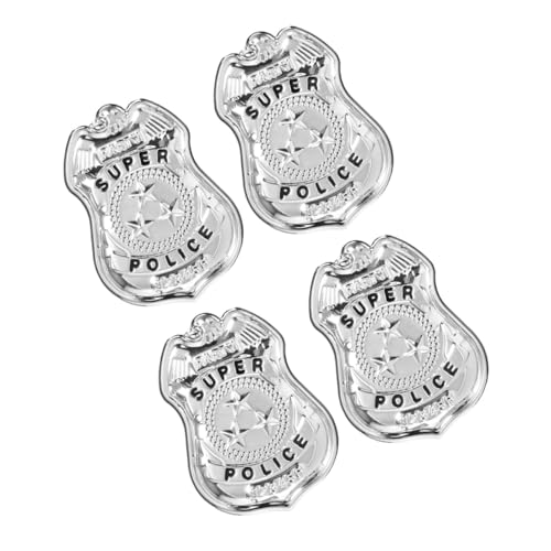 Baluue 4 Stk. Teiliges Metall Leicht Wiederverwendbar Sicherer Anstecker für Halloween Kostüm Party Cosplay Rollenspiel Zubehör von Baluue