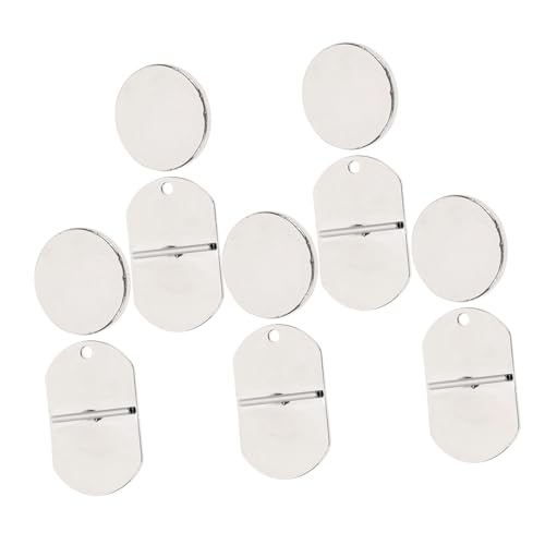 Baluue 5 Paare Magnetische Broschenhalter Kompakte Mini Anstecknadel Magnetverschluss Glatte Oberfläche Praktische Kleidungsmagnet Schnalle für DIY Broschen und Textilien Baluue 5 Paare Magnetische Broschenhalter Kompakte Mini Anstecknadel Magnetverschluss Glatte Oberfläche Praktische Kleidungsmagnet Schnalle für DIY Broschen und Textilien von Baluue