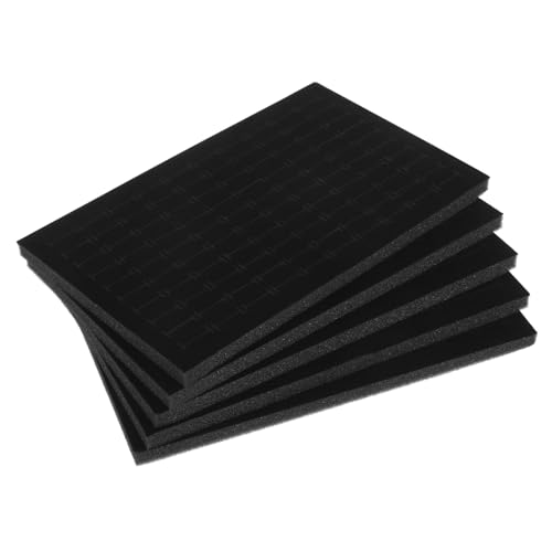 Baluue 5 x Schmuckkästchen-Einsätze, Schwamm-Pads für Ring- und Ohrringhalter, Schmuckkoffer, Organizer, stapelbare Display-Tabletts, schützt vor Schäden und Abnutzung Baluue 5 x Schmuckkästchen-Einsätze, Schwamm-Pads für Ring- und Ohrringhalter, Schmuckkoffer, Organizer, stapelbare Display-Tabletts, schützt vor Schäden und Abnutzung von Baluue