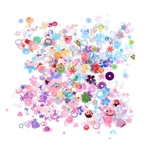 Baluue Bunte Holografische Stickerei und Bastel Pailletten Lose Glitzerperlen für DIY Schmuck Nageldesign Kleidung Partydekoration Robust und Lichtreflektierend Box Baluue Bunte Holografische Stickerei und Bastel Pailletten Lose Glitzerperlen für DIY Schmuck Nageldesign Kleidung Partydekoration Robust und Lichtreflektierend Box von Baluue