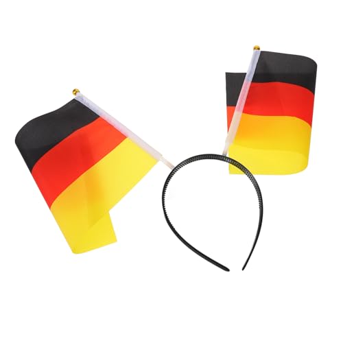 Baluue Stirnband für Europapokal-Fans Stirnbänder für Stirnband mit Nationalflagge deutschland-fanartikel Deutsche Fußball Fanartikel Haarschmuck Zubehör für Fußballpartys Liebe von Baluue