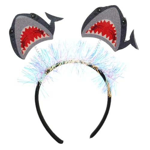 Baluue Hai-stirnband Halloween Party Kopfband aus Weichem Sicherem Material Dekoratives Haarband für Geburtstagsfeiern und Mottopartys Bequemes und Strapazierfähiges Accessoire für Damen von Baluue