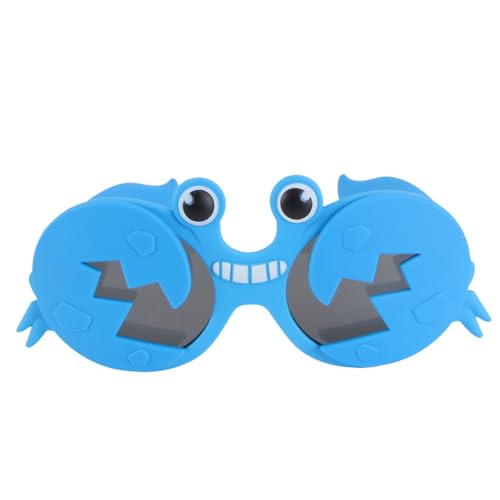 Baluue Partybrille Krabbenform Leichte Stabile Cosplay Sonnenbrille Blau Lustiges Accessoire für Mädchen und Jungen Originelle Foto-requisite für Geburtstagsfeier und Kostümparty von Baluue