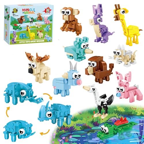 Bambebe 12 Stück Mini Tier Bausteine – Kindergeburtstag Mitgebsel & Gastgeschenke – Konstruktionsspielzeug für Jungen & Mädchen 4–12 Jahre – Partygeschenke, Ostergeschenke & Geburtstagsgeschenk Bambebe 12 Stück Mini Tier Bausteine – Kindergeburtstag Mitgebsel & Gastgeschenke – Konstruktionsspielzeug für Jungen & Mädchen 4–12 Jahre – Partygeschenke, Ostergeschenke & Geburtstagsgeschenk von Bambebe