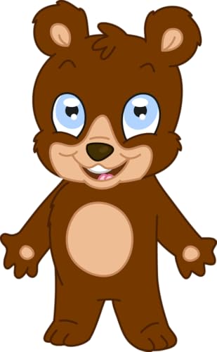 Bambinella - Bügelbild Aufbügler - Motiv: Bär Emotionen - gedruckte Applikation aus Velour-/Flockfolie zum selbst Aufbügeln in 3 Größen Bambinella - Bügelbild Aufbügler - Motiv: Bär Emotionen - gedruckte Applikation aus Velour-/Flockfolie zum selbst Aufbügeln in 3 Größen von Bambinella