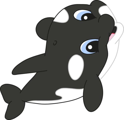 Bambinella - Bügelbild Aufbügler - Orca Wal - gedruckte Applikation aus Flex- oder Flockfolie zum selbst Aufbügeln in 3 Größen Bambinella - Bügelbild Aufbügler - Orca Wal - gedruckte Applikation aus Flex- oder Flockfolie zum selbst Aufbügeln in 3 Größen von Bambinella