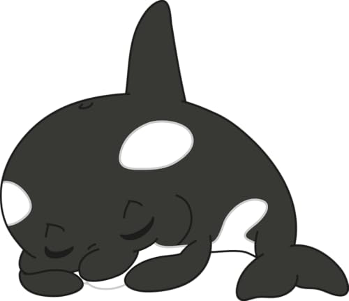 Bambinella - Bügelbild Aufbügler - Orca Wal - gedruckte Applikation aus Flex- oder Flockfolie zum selbst Aufbügeln in 3 Größen Bambinella - Bügelbild Aufbügler - Orca Wal - gedruckte Applikation aus Flex- oder Flockfolie zum selbst Aufbügeln in 3 Größen von Bambinella